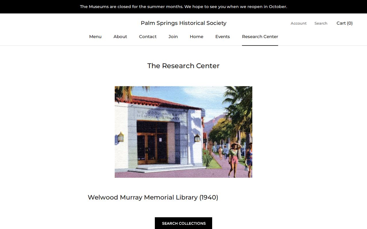 Palm Springs people directories source at the Historical Society Research Center